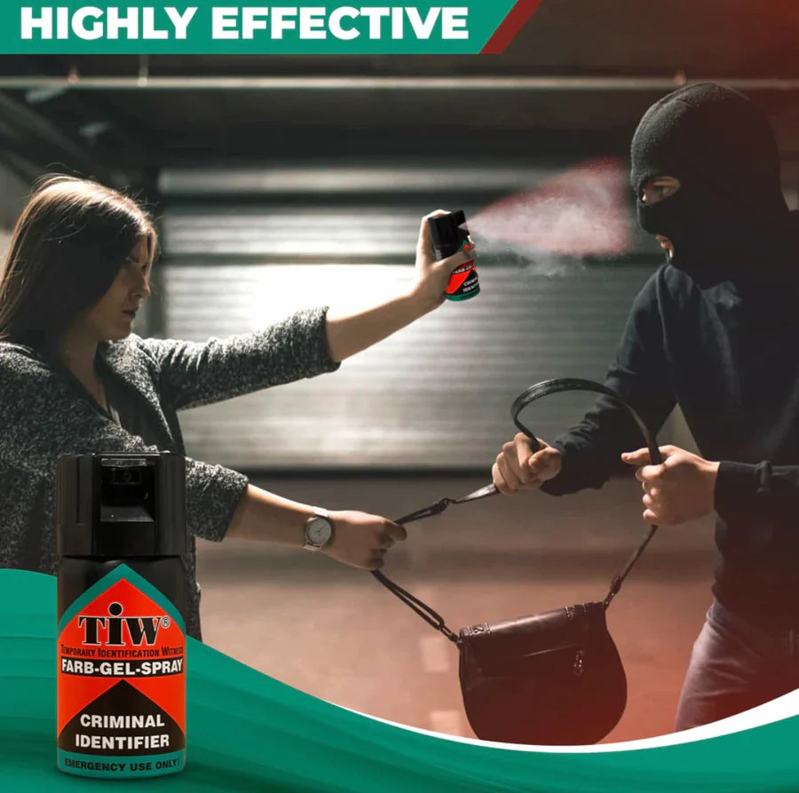 Veiligbuiten Identificatie Spray – Rood Markeer & Bescherm (40ml)